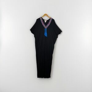 Mara Hoffman Swim Dress Womens OS Maxi Coverup Kaftan Resortwear Beach